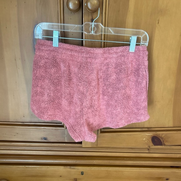 Urban Outfitters Out From Under Pink Terry Cloth Veronica Lounge Shorts Set XS/S - Picture 8 of 10